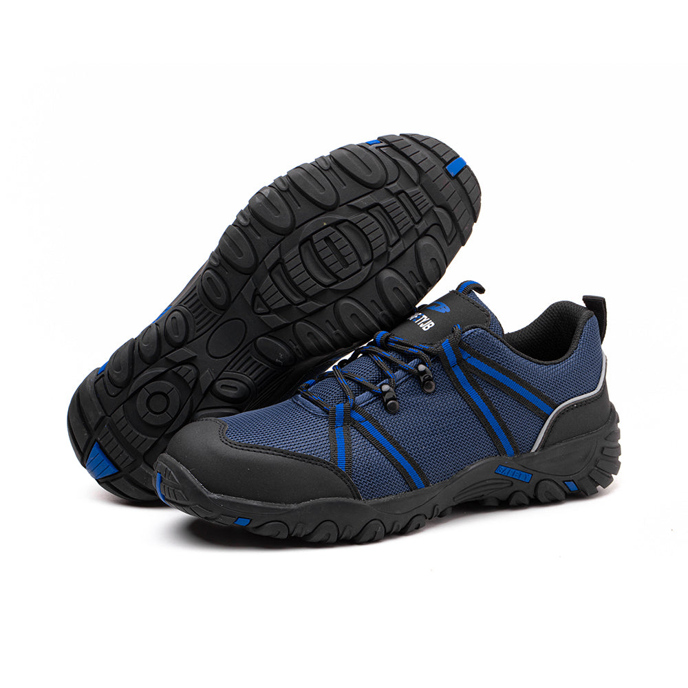 Anti-static Low Top Breathable Lightweight Sports Shoes Anti Smash Anti Puncture Safety Shoes Work Shoes