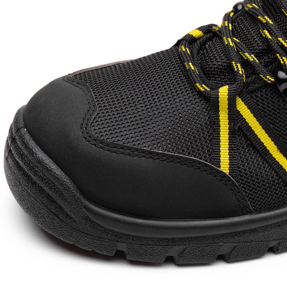Anti-static High Top Breathable Lightweight Sports Shoes Anti Smash Anti Puncture Safety Shoes Work Shoes