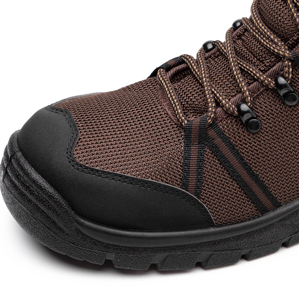 Anti-static High Top Breathable Lightweight Sports Shoes Anti Smash Anti Puncture Safety Shoes Work Shoes