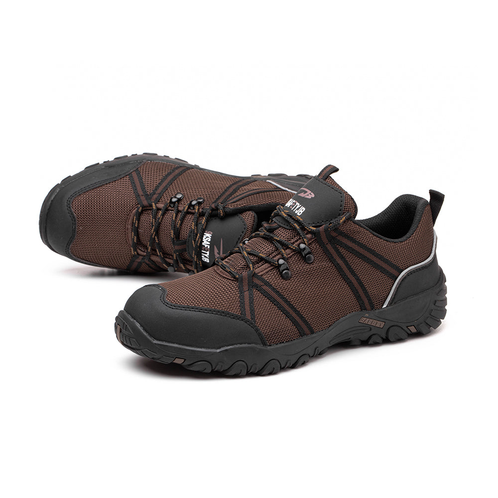 Anti-static Low Top Breathable Lightweight Sports Shoes Anti Smash Anti Puncture Safety Shoes Work Shoes