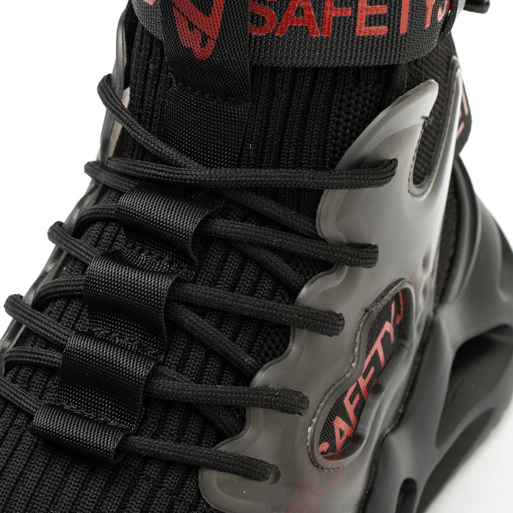 Anti-smashing and Anti-piercing Safety Shoes High-top Breathable Sports Shoes Work Shoes Decoration Workers Safety Protective Shoes