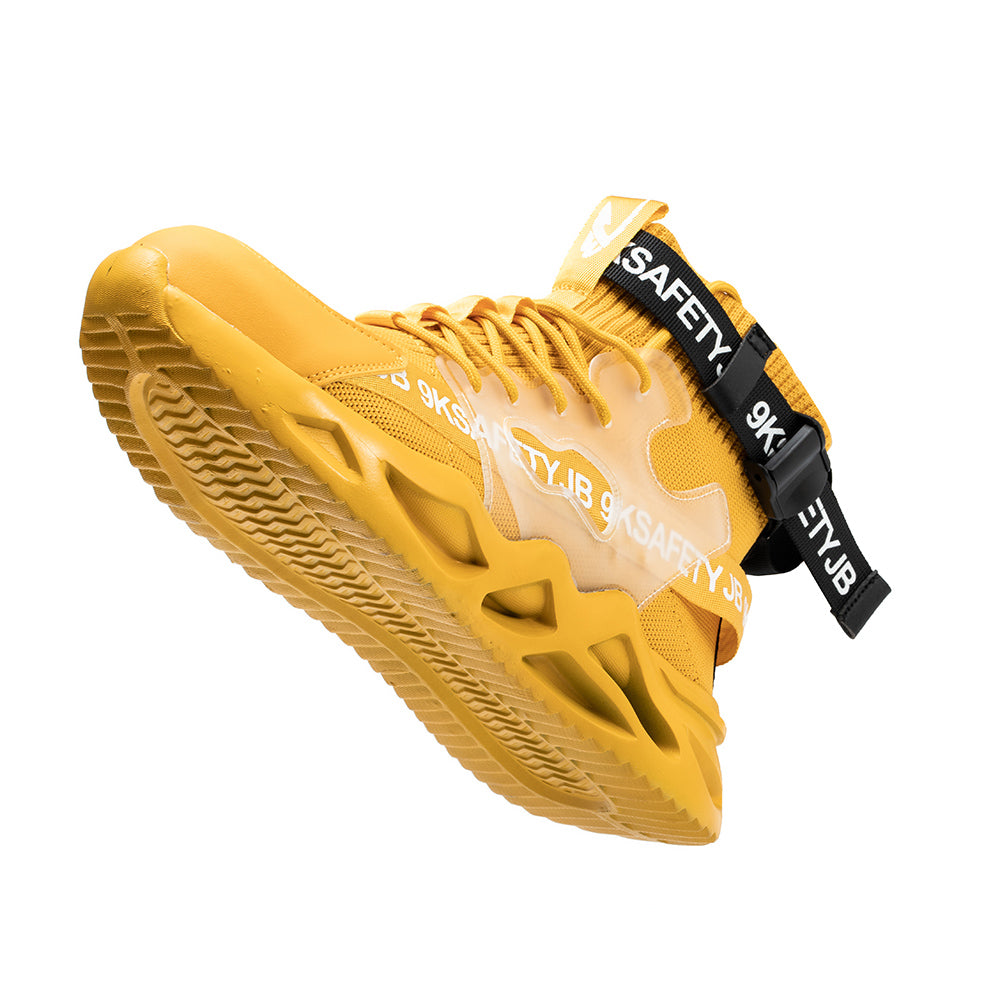 Anti-smashing and Anti-piercing Safety Shoes High-top Breathable Sports Shoes Work Shoes Decoration Workers Safety Protective Shoes