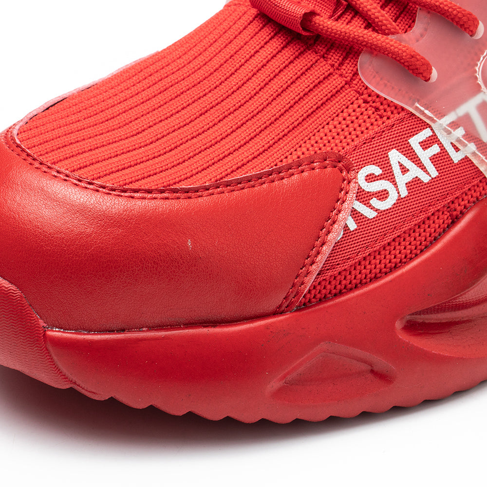 Anti-smashing and Anti-piercing Safety Shoes High-top Breathable Sports Shoes Work Shoes Decoration Workers Safety Protective Shoes