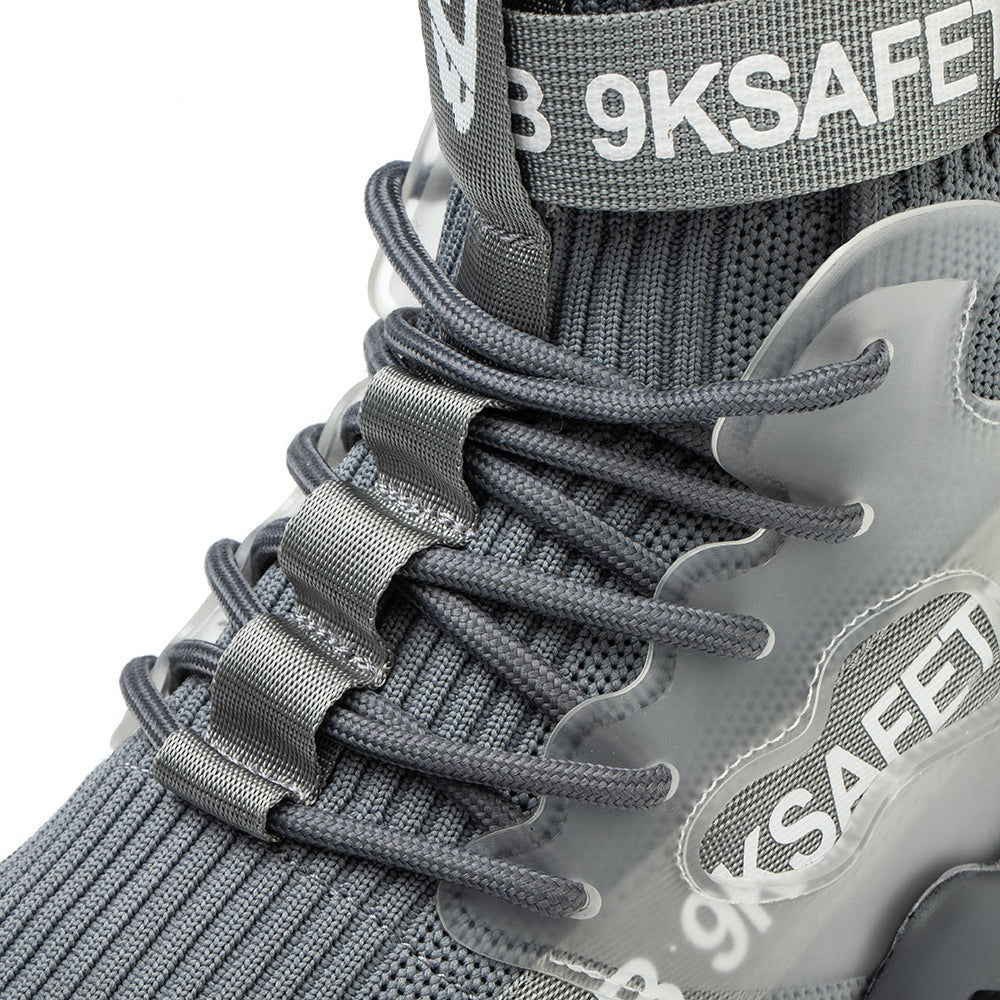 Anti-smashing and Anti-piercing Safety Shoes High-top Breathable Sports Shoes Work Shoes Decoration Workers Safety Protective Shoes