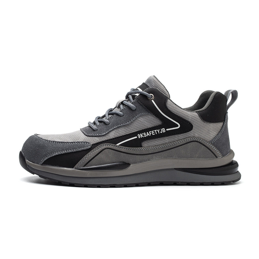 Breathable Wear-resistant Work Shoes Low-top Flying Woven Sports Shoes Anti-smashing Anti-collision Anti-piercing Safety Shoes