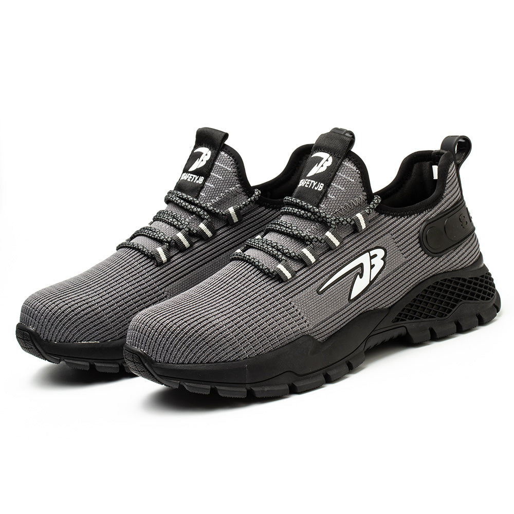 Breathable Wear-resistant Anti-puncture Work Shoes Outdoor Construction Site Mine Steel Toe Shoes Foot Protection Anti-smashing Safety Shoes