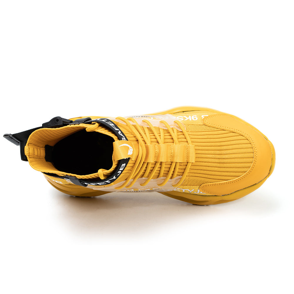 Anti-smashing and Anti-piercing Safety Shoes High-top Breathable Sports Shoes Work Shoes Decoration Workers Safety Protective Shoes