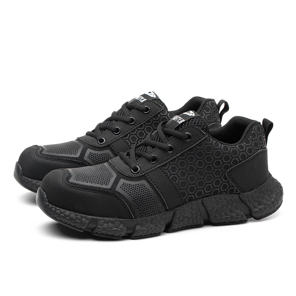 Low-top Breathable Sports Shoes Steel Toe Cap Anti-smashing Anti-piercing Safety Shoes Non-slip Work Shoes