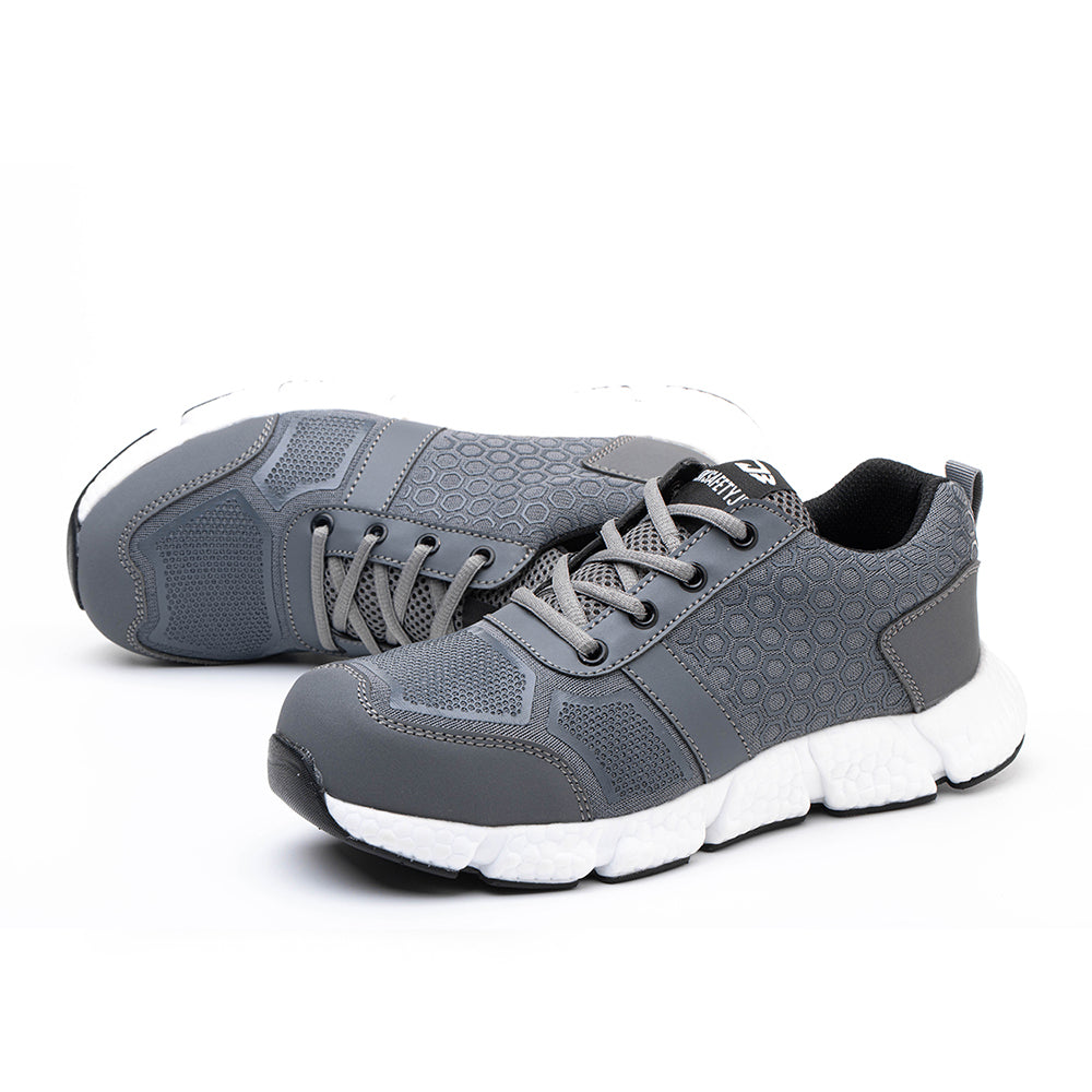 Low-top Breathable Sports Shoes Steel Toe Cap Anti-smashing Anti-piercing Safety Shoes Non-slip Work Shoes