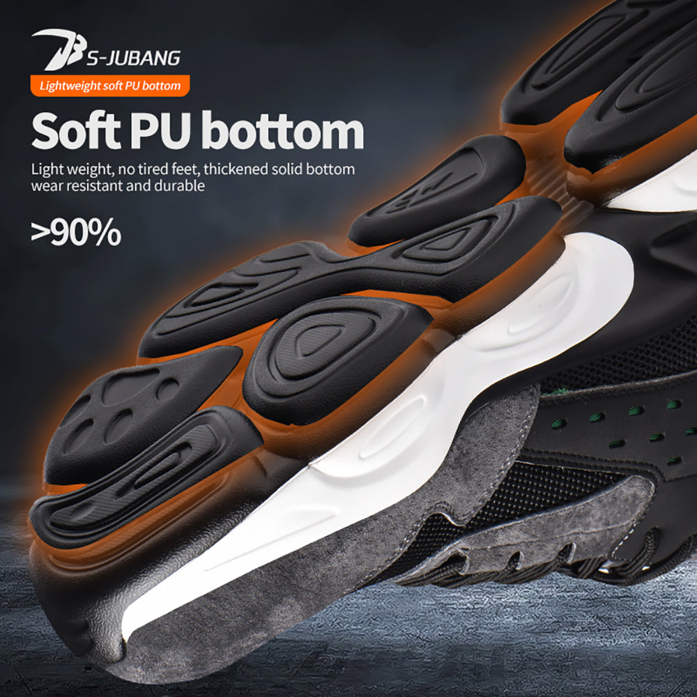 Outdoor Protective Shoes Breathable Wear-resistant Anti-smashing Anti-piercing Safety Shoes Flying Woven Non-slip Anti-scalding Work Shoes