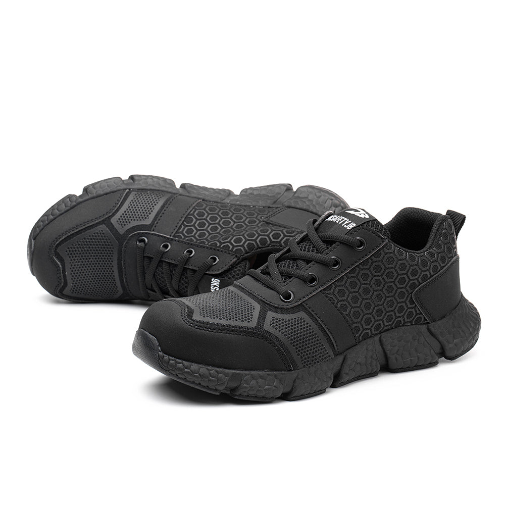 Low-top Breathable Sports Shoes Steel Toe Cap Anti-smashing Anti-piercing Safety Shoes Non-slip Work Shoes