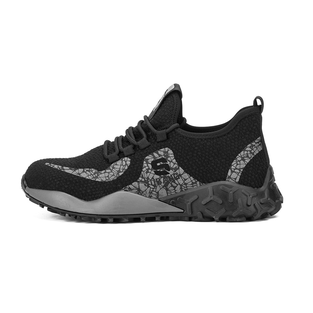 Lightweight Breathable Sports Shoes Anti-smashing Anti-piercing Safety Shoes Steel Toe Cap Non-slip Fashion Work Shoes