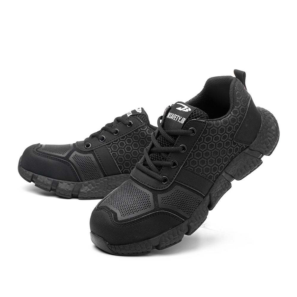 Low-top Breathable Sports Shoes Steel Toe Cap Anti-smashing Anti-piercing Safety Shoes Non-slip Work Shoes