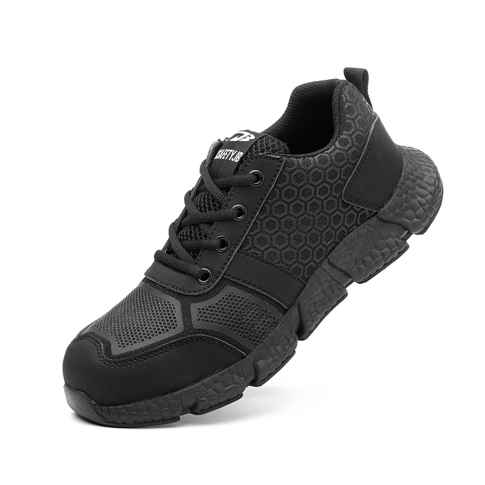 Low-top Breathable Sports Shoes Steel Toe Cap Anti-smashing Anti-piercing Safety Shoes Non-slip Work Shoes