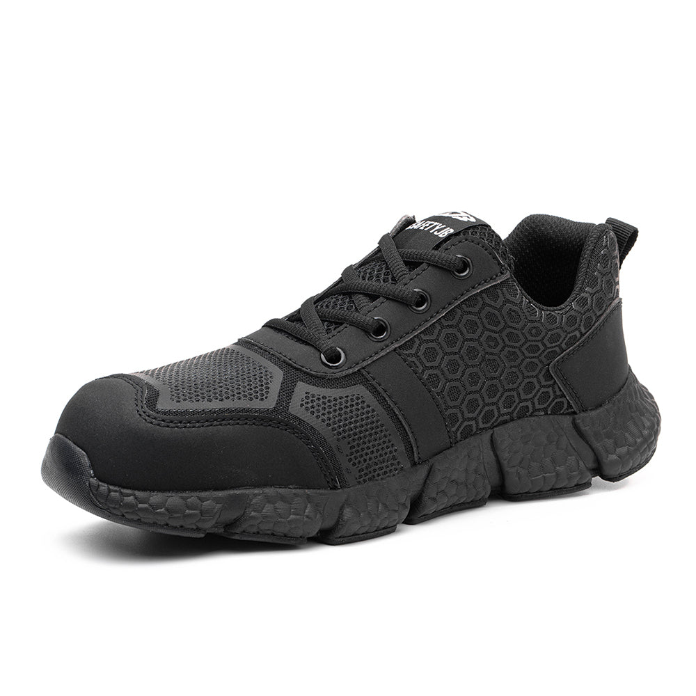 Low-top Breathable Sports Shoes Steel Toe Cap Anti-smashing Anti-piercing Safety Shoes Non-slip Work Shoes