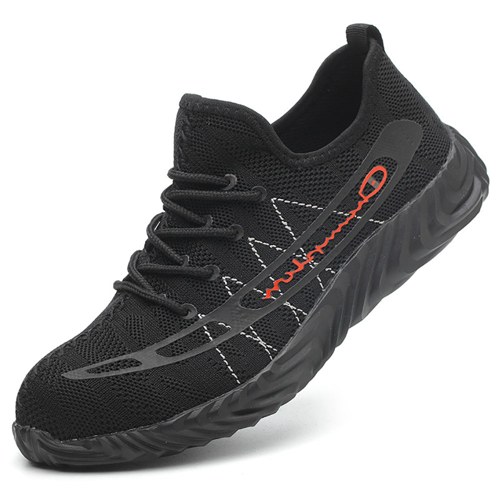 Anti-smashing Anti-piercing Kevlar Bottom Safety Shoes Steel Toe Cap Steel Bottom Non-slip Work Shoes