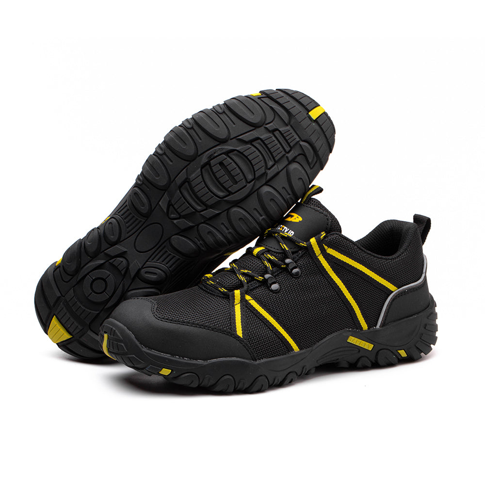 Anti-static Low Top Breathable Lightweight Sports Shoes Anti Smash Anti Puncture Safety Shoes Work Shoes