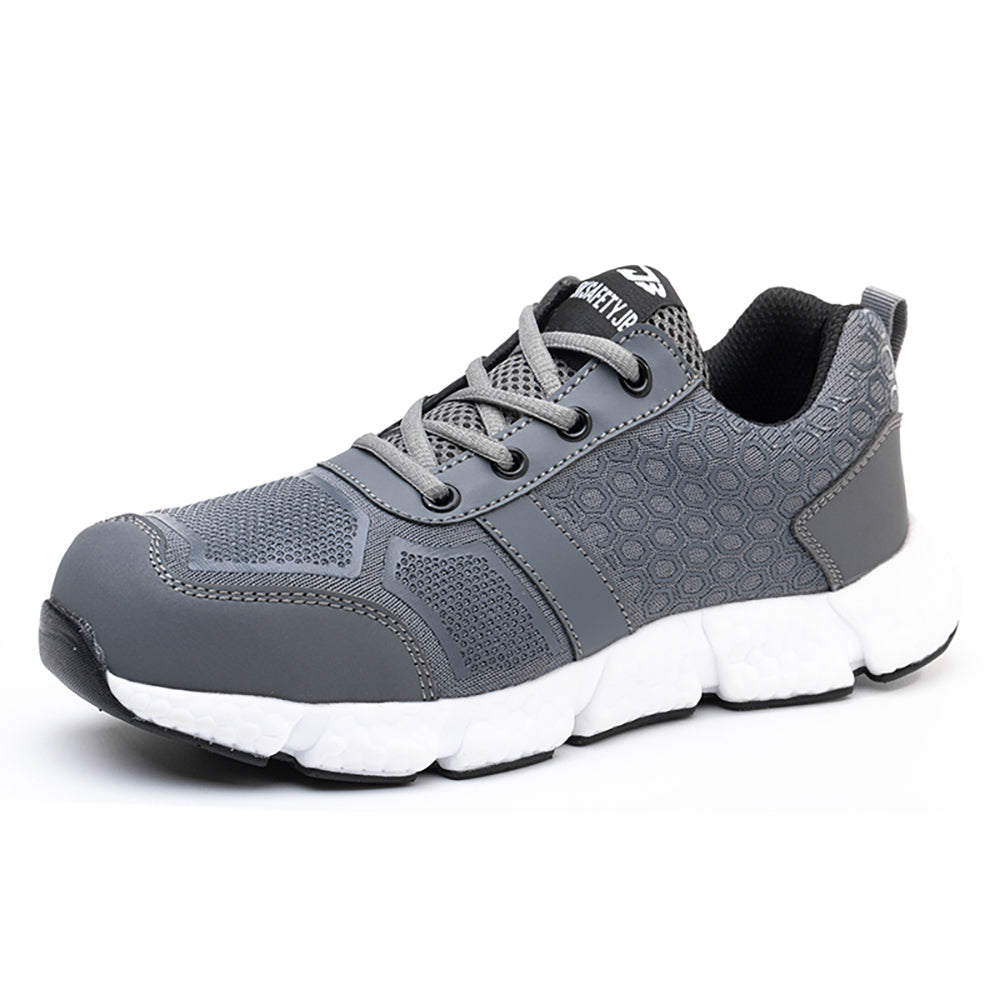 Low-top Breathable Sports Shoes Steel Toe Cap Anti-smashing Anti-piercing Safety Shoes Non-slip Work Shoes