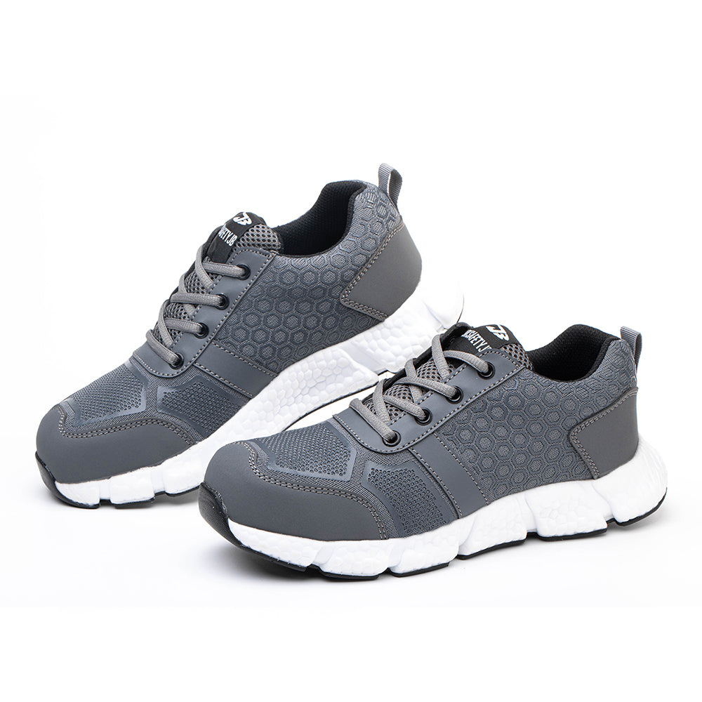 Low-top Breathable Sports Shoes Steel Toe Cap Anti-smashing Anti-piercing Safety Shoes Non-slip Work Shoes