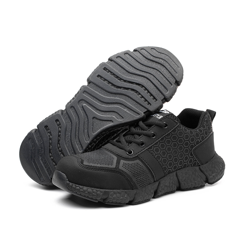 Low-top Breathable Sports Shoes Steel Toe Cap Anti-smashing Anti-piercing Safety Shoes Non-slip Work Shoes