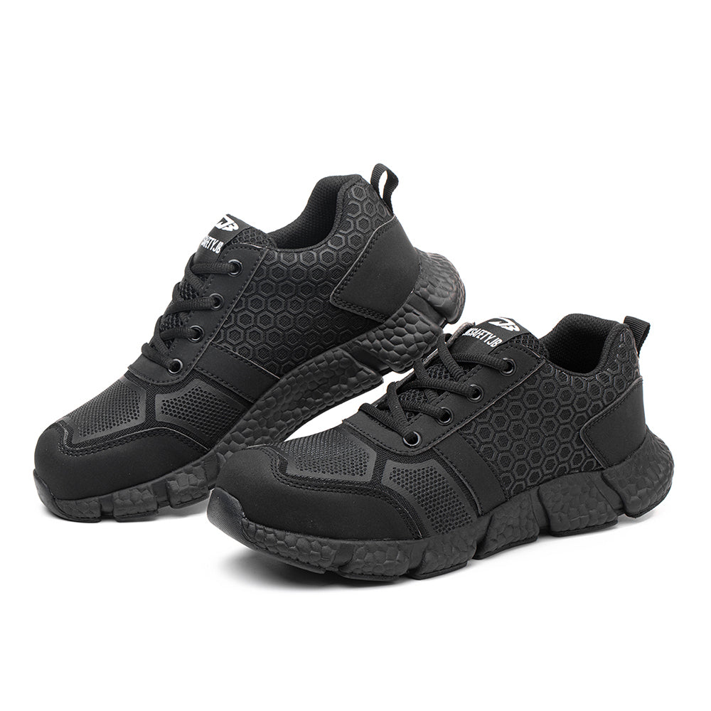 Low-top Breathable Sports Shoes Steel Toe Cap Anti-smashing Anti-piercing Safety Shoes Non-slip Work Shoes