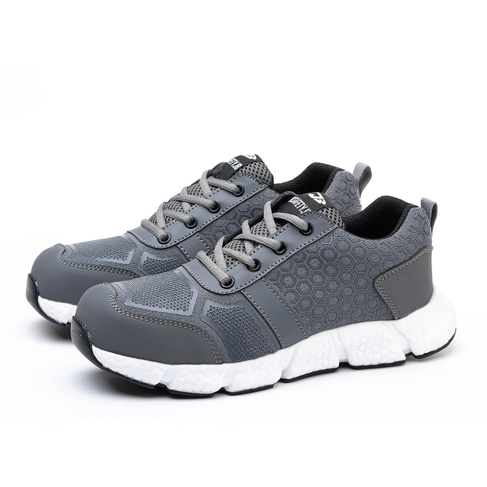 Low-top Breathable Sports Shoes Steel Toe Cap Anti-smashing Anti-piercing Safety Shoes Non-slip Work Shoes