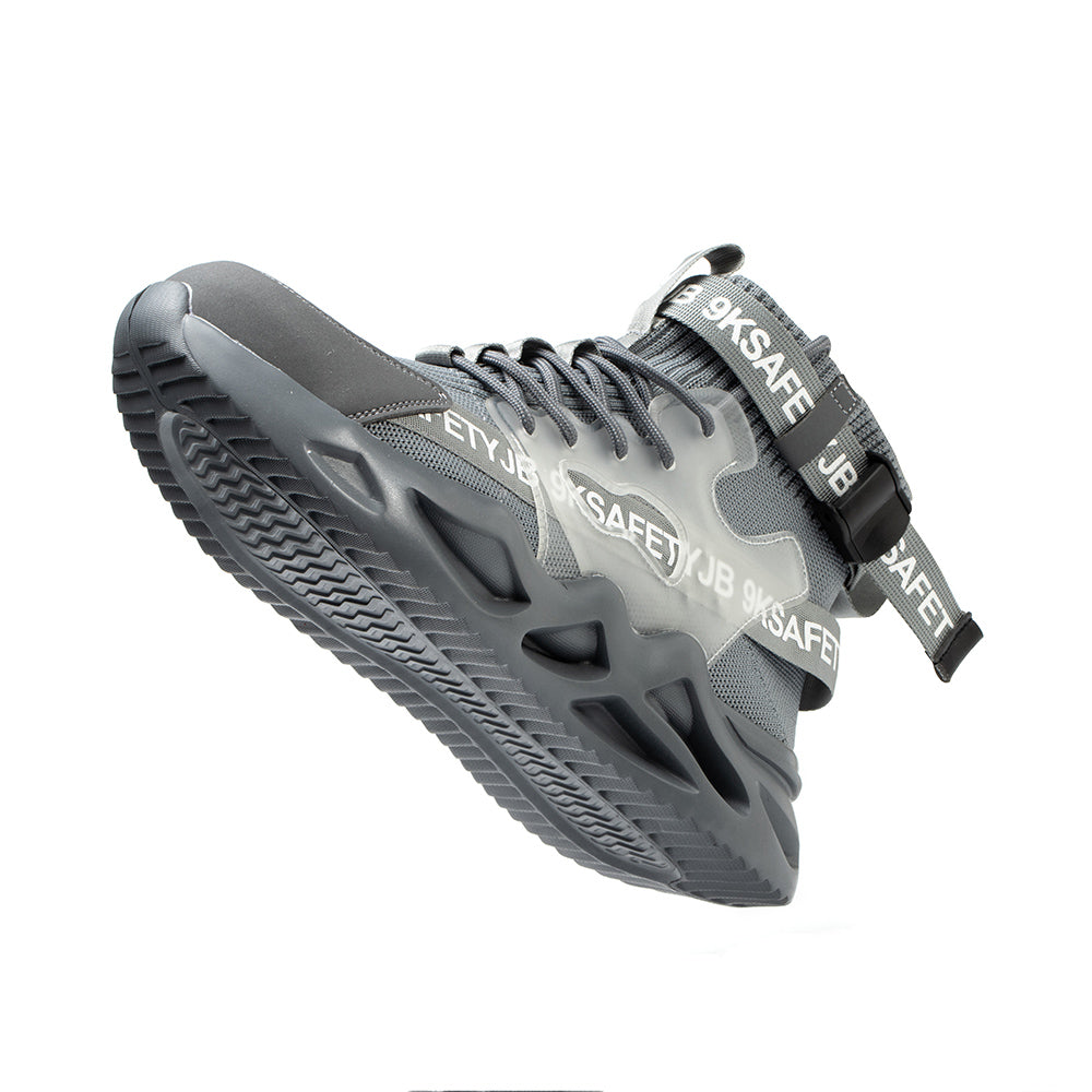 Anti-smashing and Anti-piercing Safety Shoes High-top Breathable Sports Shoes Work Shoes Decoration Workers Safety Protective Shoes